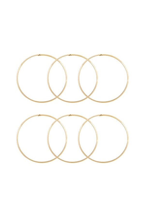 UNICRAFTALE 2 pcs 2 Couleurs en Acier Inoxydable Fil Wrap Collier Colliers Collier Hypoallergénique en Métal Ouvert Ras du Co