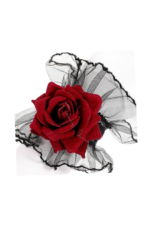 Amosfun Bracelet 1 Paire De Dentelle Accessoires Lolita Poignets Élastiques Pour Manches Poignets Pour Femmes Menottes Lolita