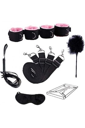 CWT Manches de Couchage de Chambre à Coucher en Peluche Poudre Noire Plus de