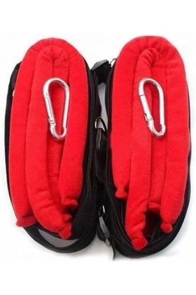 FE Balançoire en Nylon Souple à 5 Coussinets pour Femmes Hommes Suspendus à lintérieur de la Cuisse