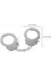 JTS Sexe Menottes En Acier Inoxydable Lit Menottes Poignet Et Cheville Restrictions Lit Restrictions Bondage Sm Jouet Esclave