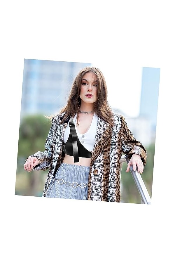 GALPADA 4 Pièces Femmes Accessoire Danse Poitrine Ceinture Poitrine Harnais Pour Femme Femmes Ceintures Pour Robe Une Épaule