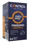 Control EasyWay Finissimo Original préservatifs fins avec languette pour port rapide - 24 préservatifs