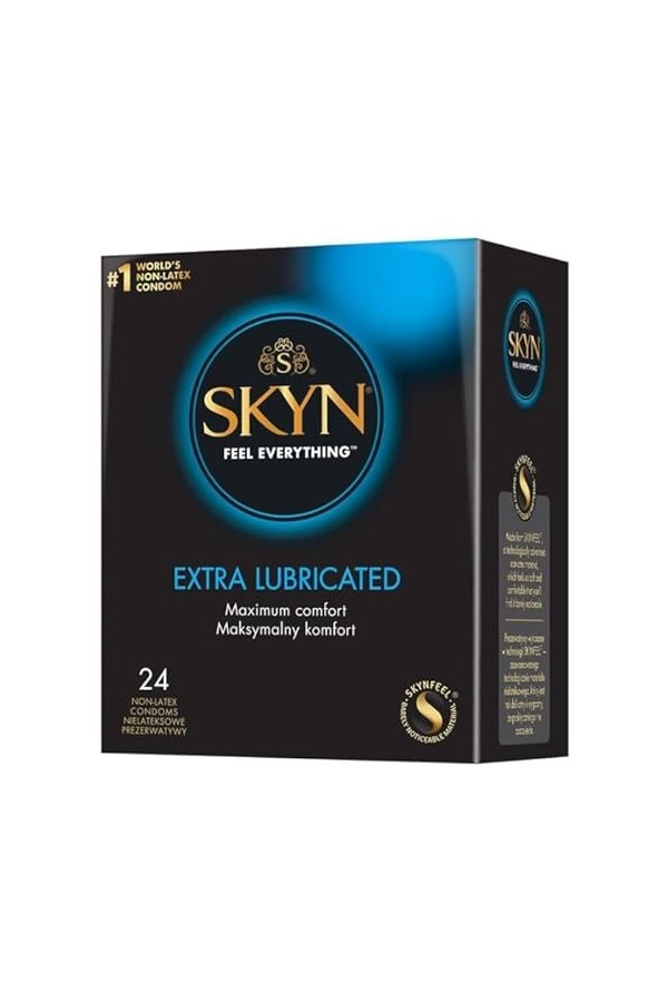 SKYN Préservatifs extra humides sans latex