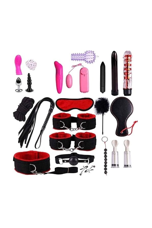 Saint-Valentin Mẹnottes Šèx Ạdulte Jouet Jeu Šêxuelle Sèxtôyse Kit Šèxy Toy Plaisir Couple Jeux Sangles Objet Main Sêxê Chevi