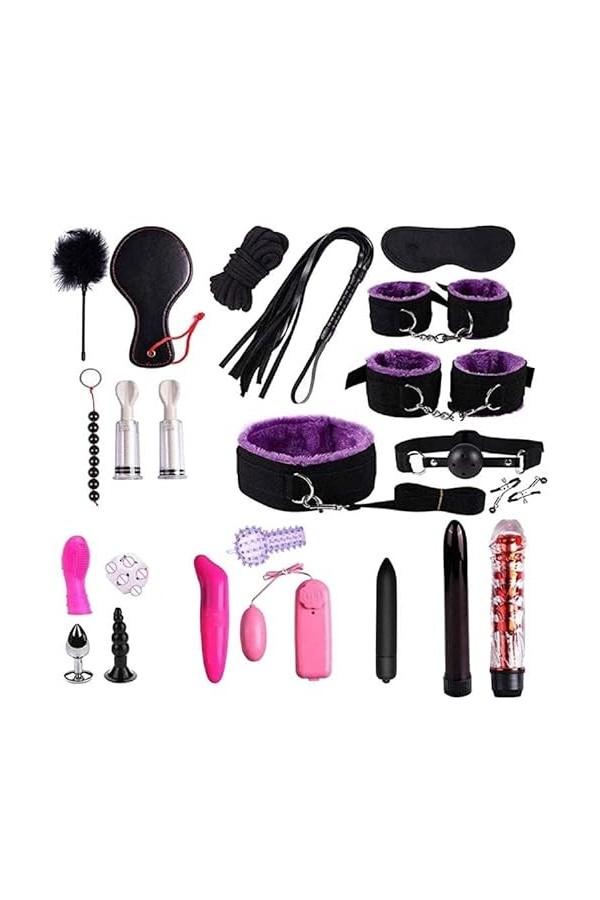 Qlaby Jouet Couple Fitness Mascarade Costume Confortable Toys Accessoires Set Poignet Poids Cheville Toy Mẹnottes Šex Ạdulte 