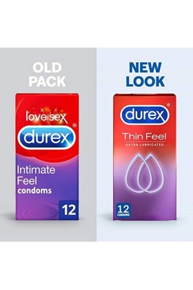 Durex Intimate Elite Feel Lot de 6 préservatifs Lot de 12 72 préservatifs 