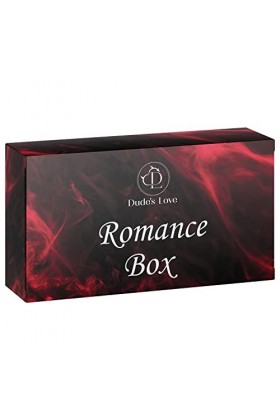 Romance Box – Kit lune de miel | Kit de massage pour couples adultes Coffret cadeau intime | Kits de voyage amusants pour les