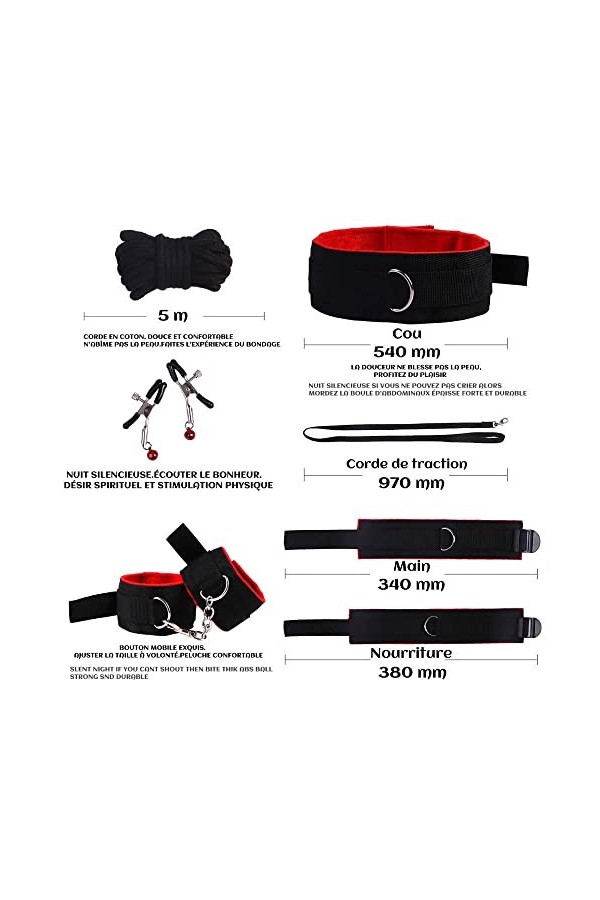 Accessoires Plaisir Set Kit Fourrure Transport Sangle Genoux Jeux Homme Femme Fitness Exercice Jouet Coudes Toys Mẹnottes Šex