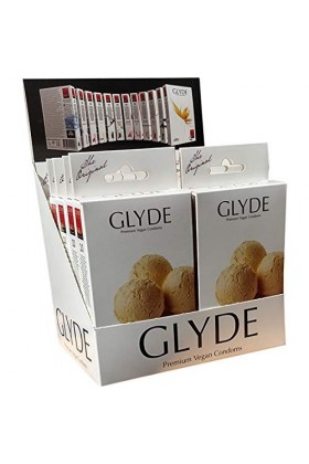 Glyde Ultra Vanilla : 10x10 préservatifs vegans, offre spéciale!