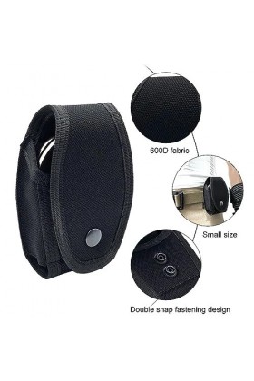 MiOYOOW Étui pour Menottes, Porte-Menottes en Nylon Pochette de Manchette Simple à Dessus Ouvert avec Étui de Menottes pour C