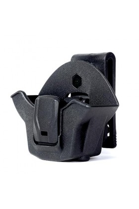 OWB Étui de menottes à verrouillage automatique professionnel pour menottes standard avec porte-clés