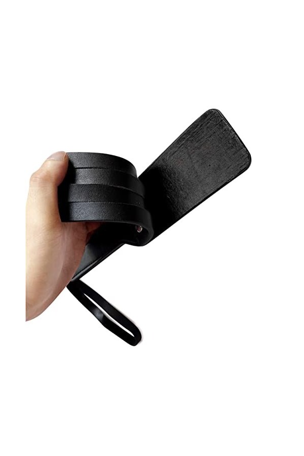 Entraînement en sueur en cuir raquette à main flexibilité Fitness pratique Posture plaisir homme et femme jouer conception Si