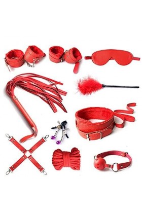 Sports Cuir Saisir Jouet Équipement Ensemble Couple Costume mënottës sêx Adultes Menottes Vêtements Vêtements Cadeaux Exercic