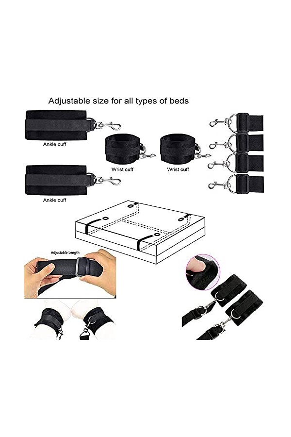 Sports cuir Saisir jouet Équipement ensemble Couple Costume mënottës sêx adultes Menottes Vêtements Vêtements Cadeaux Exercic