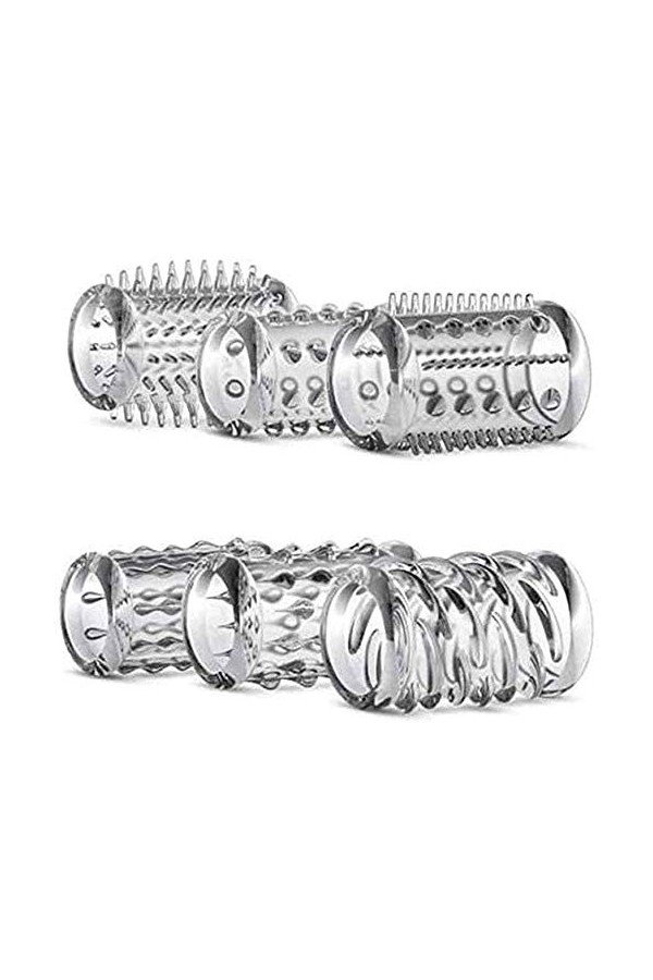 Gâine de pênǐs Gâinês Exercer Pennis Agrandir Engrenages Silicone Homme Réaliste Adapté Anneaux De Anneau Manchon