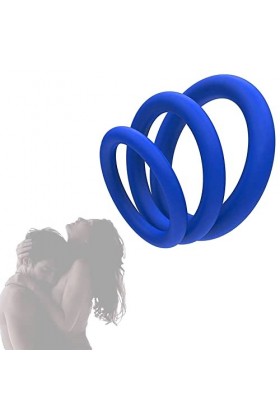 Anneau élastique sportif anneau en silicone durable pour hommes 3