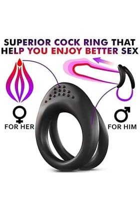 Anneau élastique en Silicone pour Homme Pēńīs Confortable