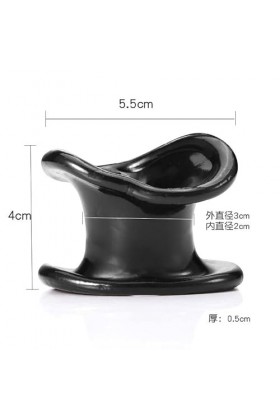 Cock Ring Set Erection Testicule Stretcher Ball Stretcher Scrotum Bondage Testicule Anneaux Cock Rings Cock Ring pour Retarde