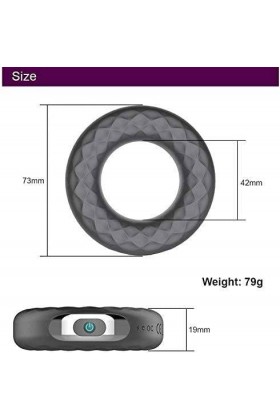 Classoo Coupler Anneau p?n?? Exercer V?b??nt ?o?kr?ng Engrenages Silicone S?xT?ys? pl????r h?mm? Anneau V?b??nt P-ÊŇIs Silico