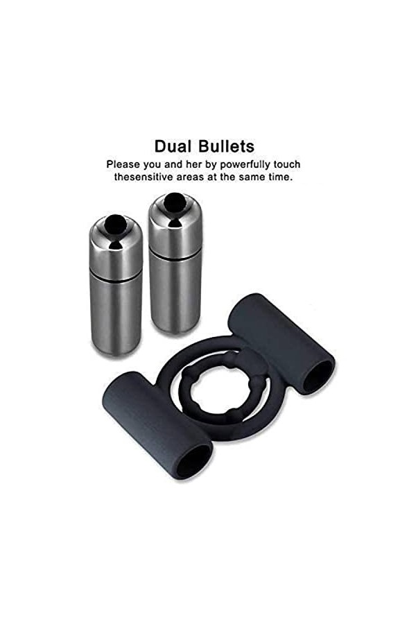 Homme Étanche pénien T-shirt Silicone pour Anneau pénis Plaisir Anneau vibrant pénis avec M-asseur testiculaire Vibrant Dur