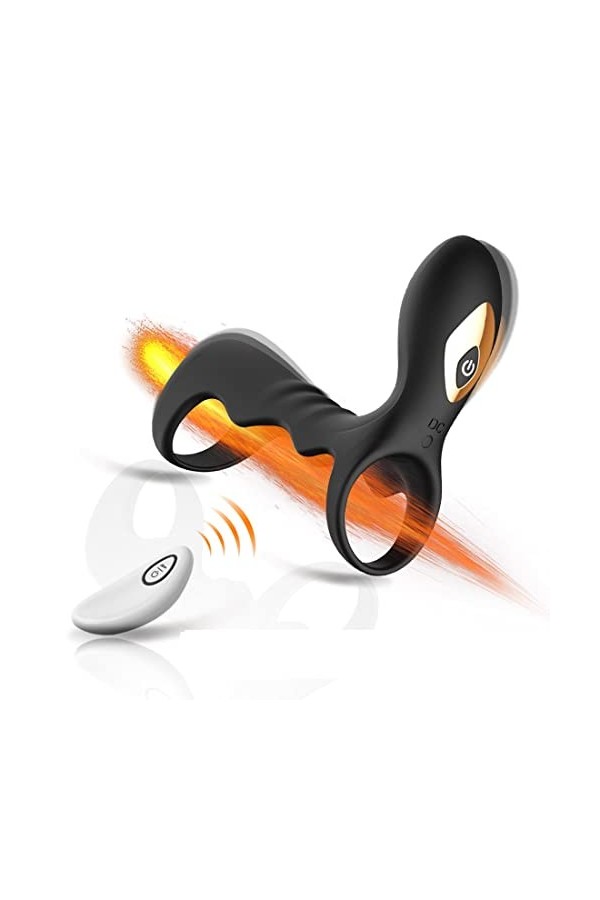 Anneau Vibrant Mầştürbầtêur Homme Glánd Vá Et Viênt Electrique, șëxtøyșë Masseur Vibrộ-mássëúr Pěnîš Stîmừlắtěür Mầştürbầtêur