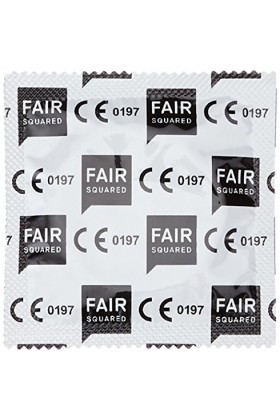 Fair Squared Original préservatifs, Lot de 100