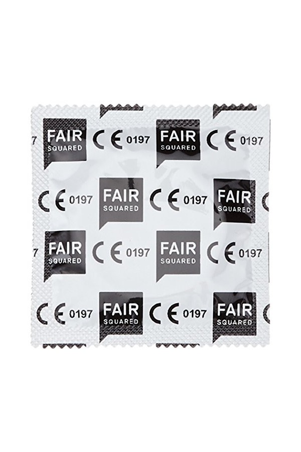 Fair Squared Original préservatifs, Lot de 100