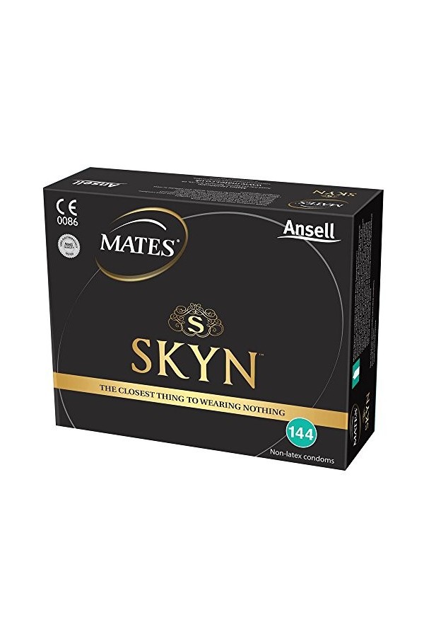 Mates SKYN ORIGINAL – Préservatifs sans latex – Lot de 144