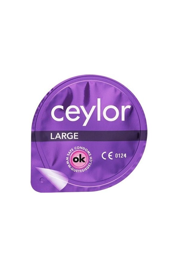 Ceylor"Large" 100 préservatifs, extra-larges