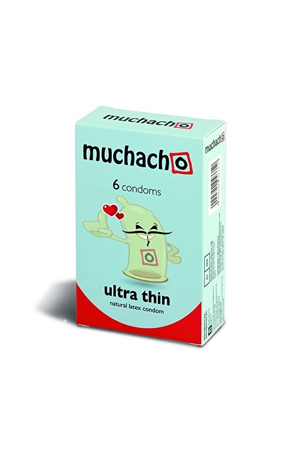 Muchacho Ultra Thin Boîte de 6 Préservatifs 20 Boîtes 