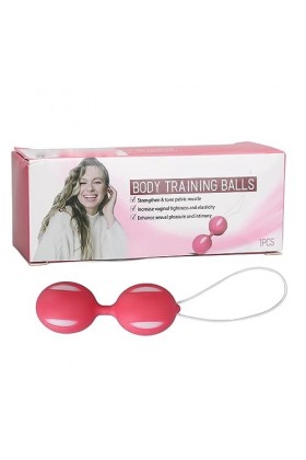Lot de 2 Balles Dexercice Renforcement du Plancher Pelvien pour Femmes Débutantes et Avancées, Réparation Puissante pour les