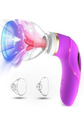 Pompe à vulve avec langue Vibrant femme Puissant Vìbromässěur Vìbränt Femme Couples Mässěur, Vìbrätěur Clìtorìdiěn Sěxūěl Fem