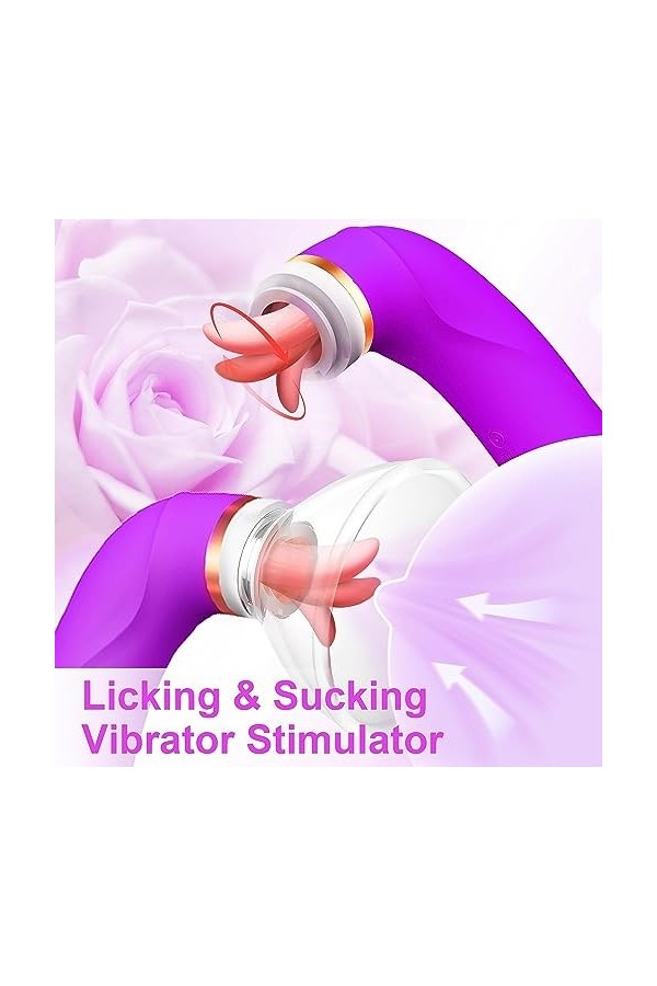 Pompe à vulve avec langue Vibrant femme Puissant Vìbromässěur Vìbränt Femme Couples Mässěur, Vìbrätěur Clìtorìdiěn Sěxūěl Fem