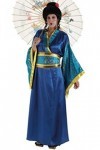 Déguisement de Geisha Bleue pour femmes