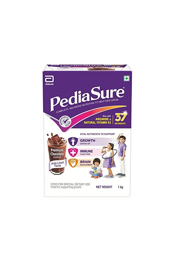 Abbott Pediasure chocolat 1 kg / 35.2oz - pot en plastique - pour les enfants de 2 à 10 ans