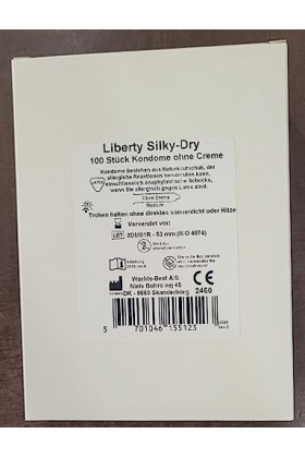 Worlds Best « Liberty Silke Latex » 10 préservatifs secs