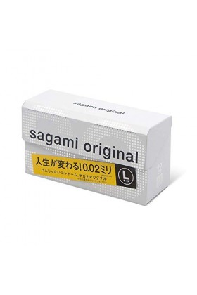 Sagami Original 0.02mm Large Size 12 Pcs Pack [Health and Beauty] japan import 