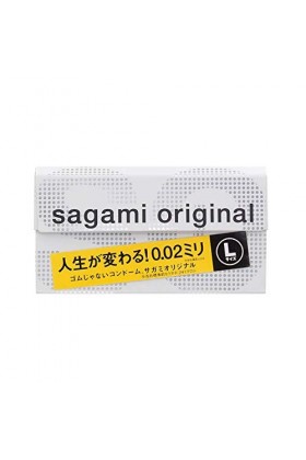 Sagami Original 0.02mm Large Size 12 Pcs Pack [Health and Beauty] japan import 
