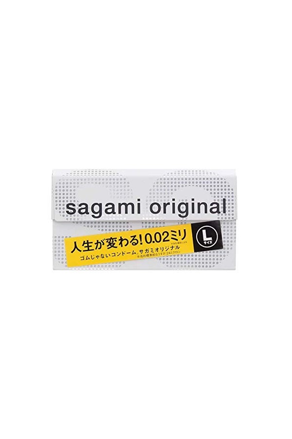 Sagami Original 0.02mm Large Size 12 Pcs Pack [Health and Beauty] japan import 