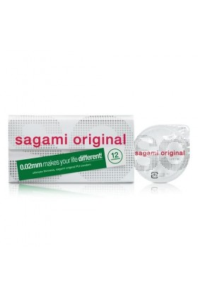 Sagami Original 002 Condom 12pcs Japan Import [Health and Beauty] japan import 