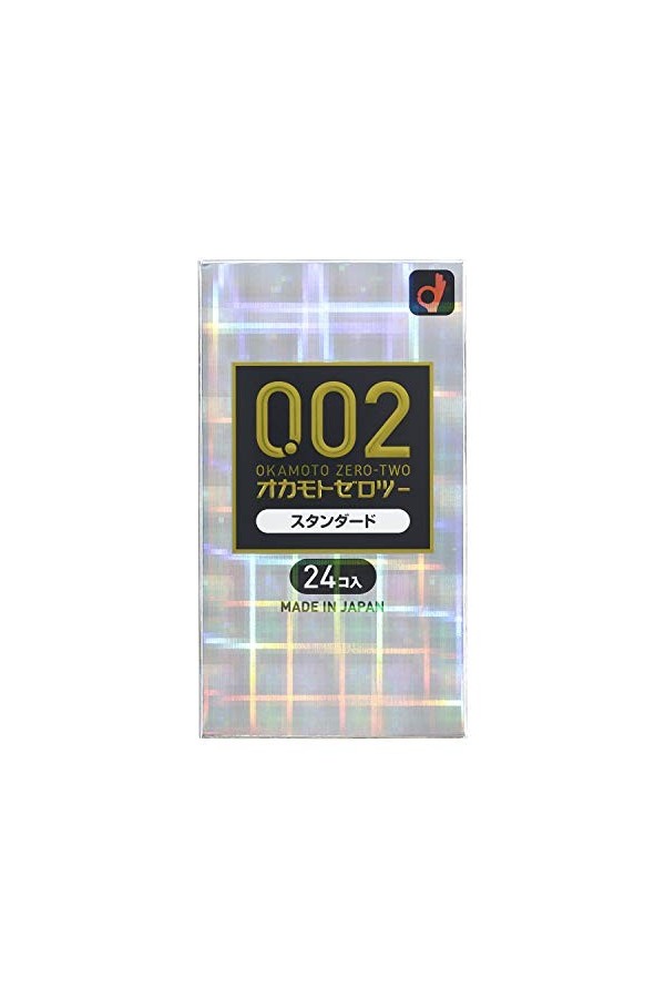 OKAMOTO CONDOMS 0.02 Excellent Ultra Thin Condom - 24 pieces Made In Japan by Okamoto