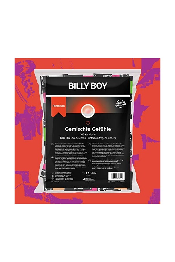 Billy Boy différents types et tailles – Fabriqué en Allemagne