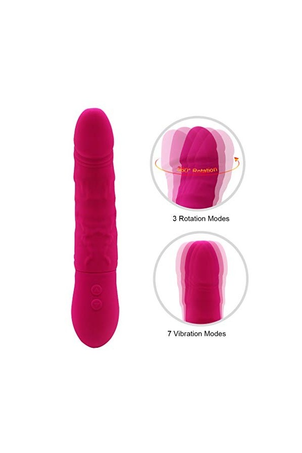 Jouet à sucer Cli ^ torial pour femme, jouet à sucer pour adulte multi-fréquence, multi-modes de succion Jouet vibrant et sim