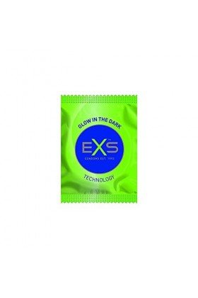 EXS Condoms Préservatifs Glowing Boîte de 12