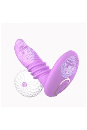 Mini Culotte Vîbrante Vibromasseur Clitoridien Suceur Point G Vibro-masseur Clitoridien Puissant Clitoridien Suceur ViBreur C