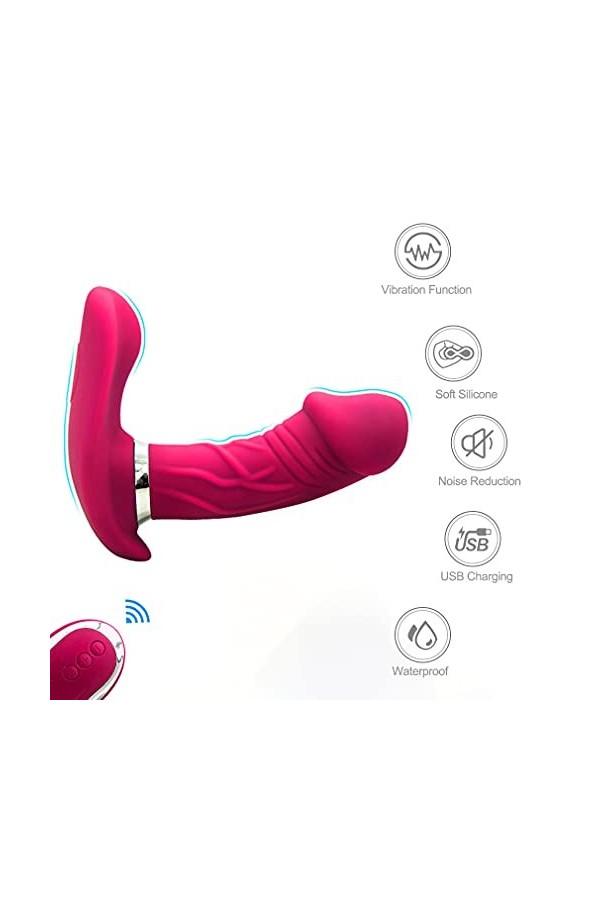 ADASTE Sëx TôýS Feṃṃe Sücẹúr de Clîtórîş, Vîbrộmạssẹür Pu?????T Telecommandé Pour Fémme Pộîñt Ġ, Vîbrộmạssẹür Súcéur Clítórí