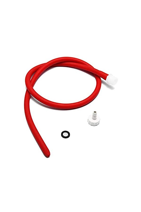 MJJEsports 50/100/150Cm Long Lavement Tube Nettoyant Douche Silicone Souple Latex Buse Nettoyage Tube En Silicone - 50Cm