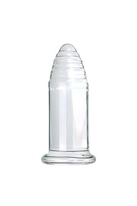 Énorme équipement de massage en verre cristallin de 5cm de diamètre,Clear,S