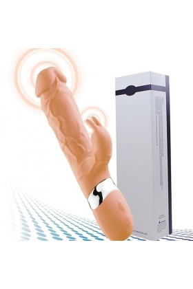 Rabbīt Femme Vîbrò Pòint G Ŝťimúlaṫèur Clìtørídièn Víbrånt, Puissant Rabbīt Vībròmaśśeúrs Feminin Va Et Vient Ġødè Femme Ŝěx 